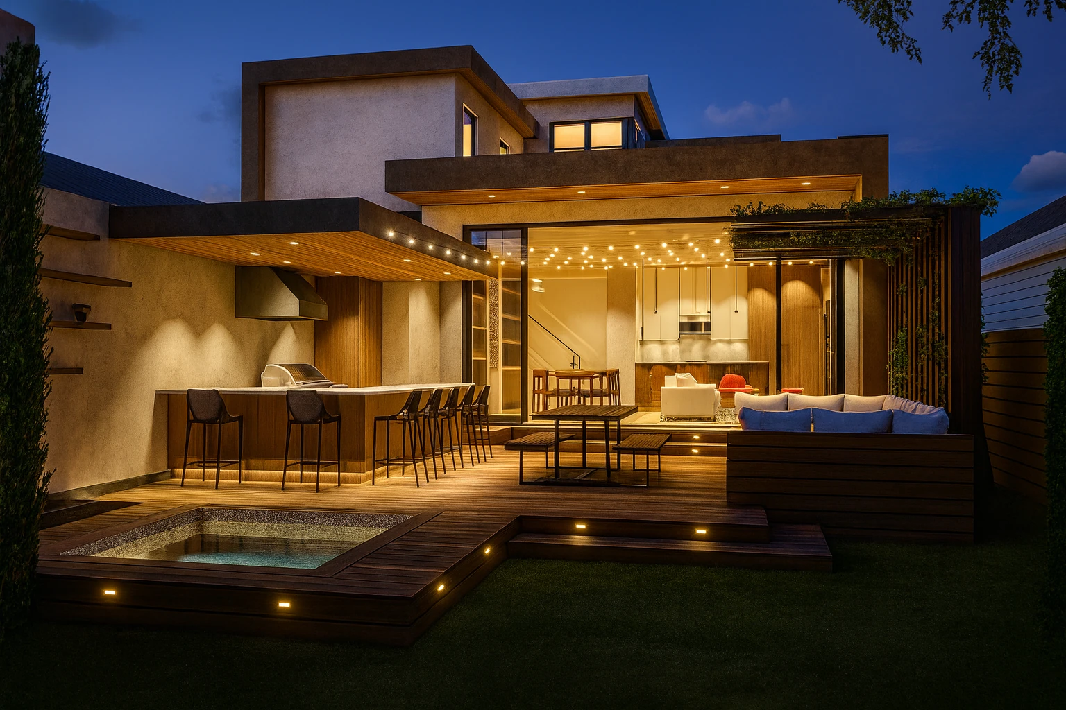 Mountain View House — Rear – New residential design