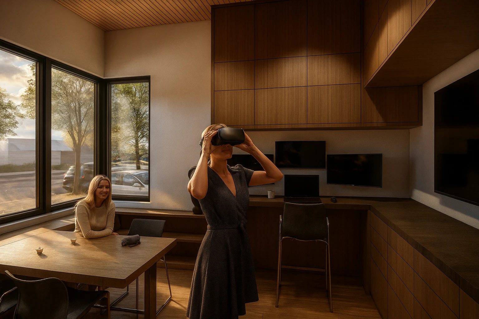Mountain View House — Home Office – New residential design