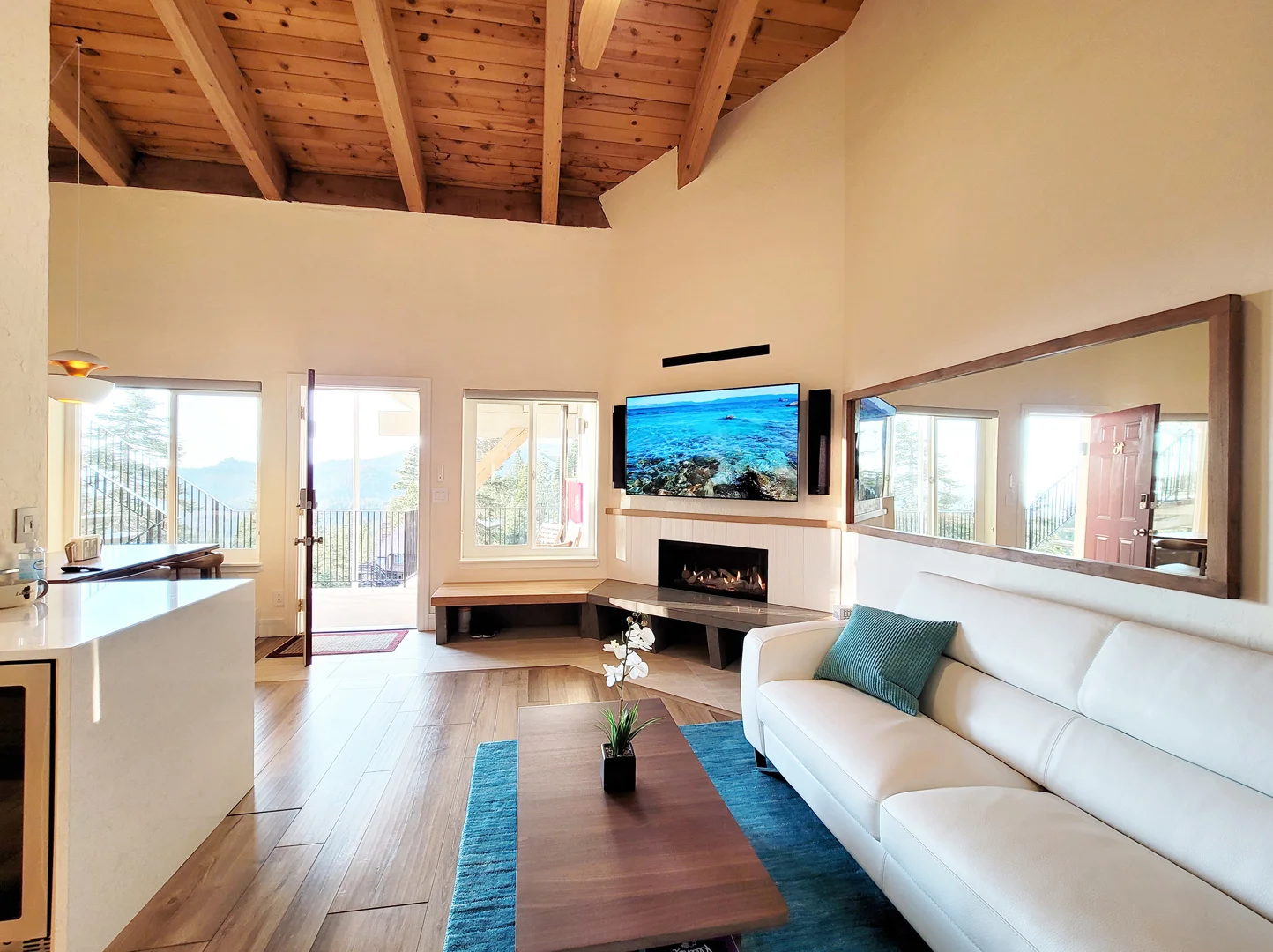 Lake Tahoe Condo Remodel — Living Room – Interior remodel