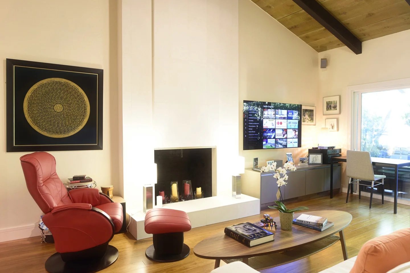 Mountain View Interior Remodel — Living Room