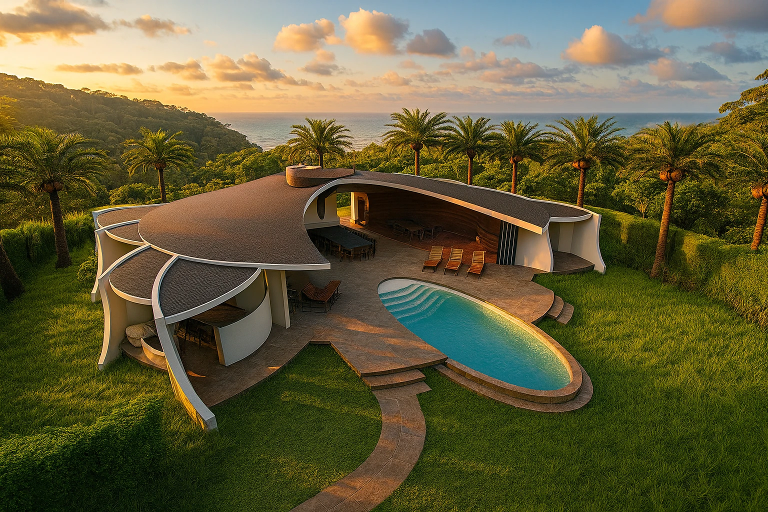 Wave House — Concept beach house in Santa Teresa, Costa Rica