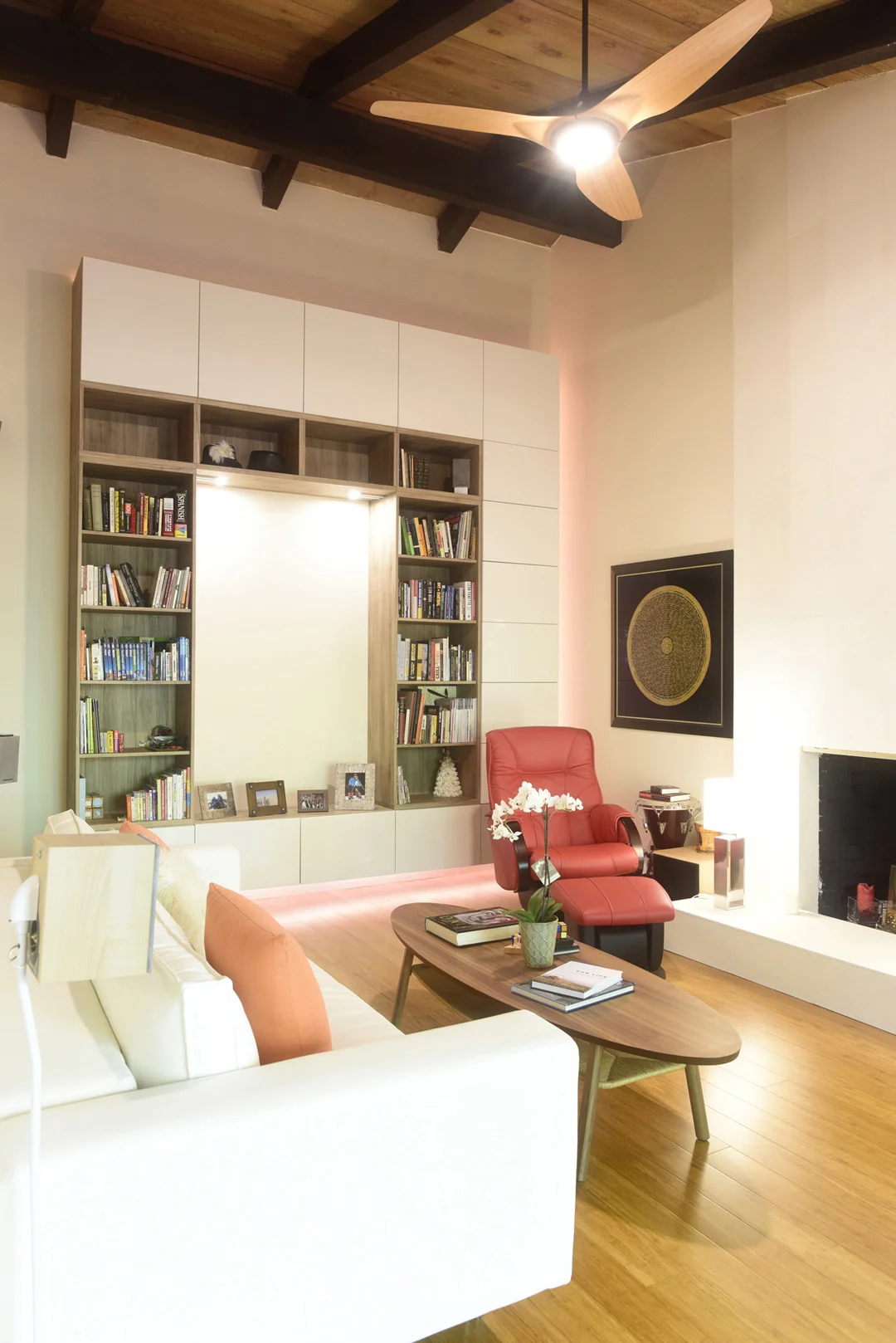 Mountain View Interior Remodel — Living Room