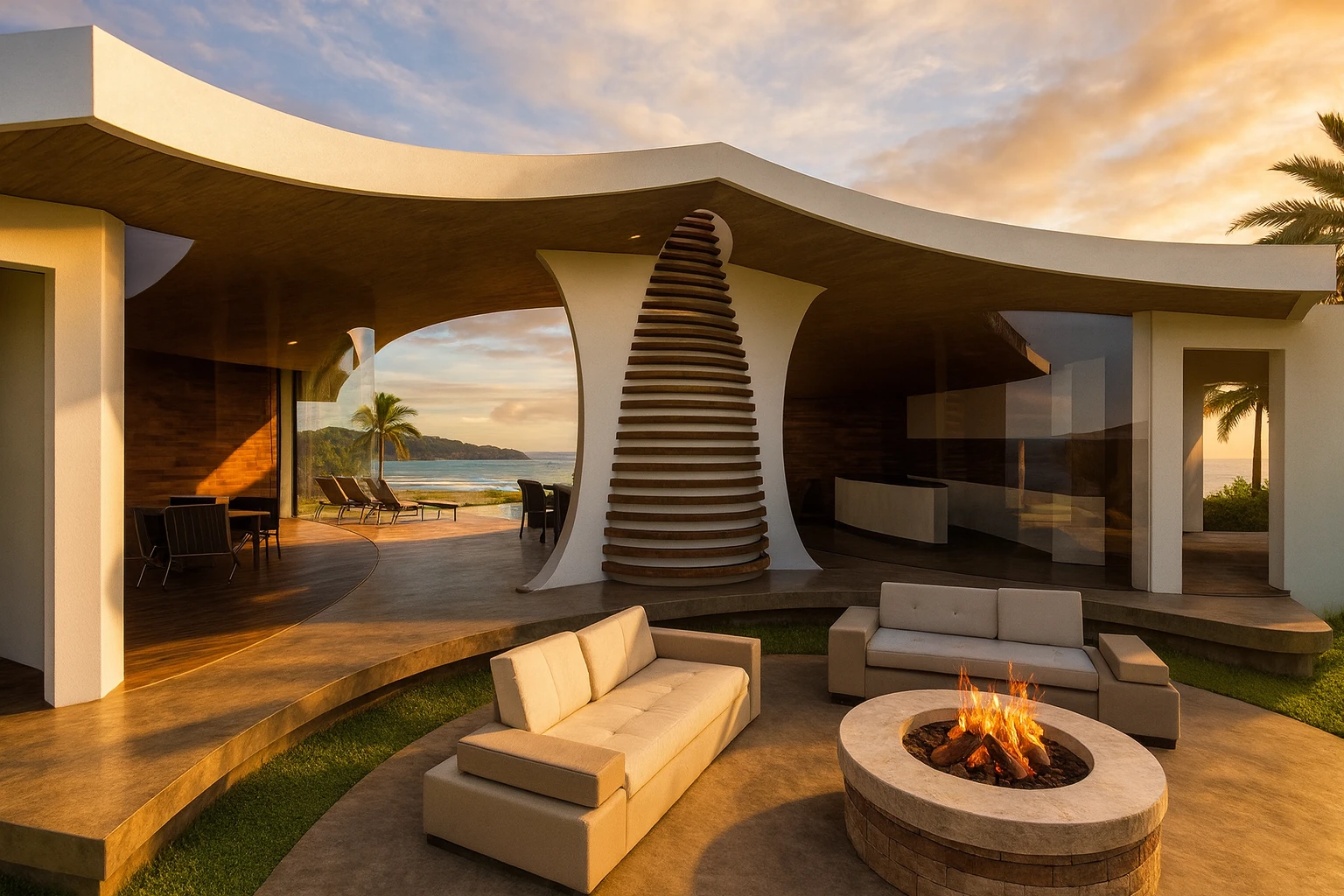 Wave House — Concept beach house in Santa Teresa, Costa Rica